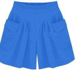 Beach Casual Hot Shorts Elastic Waistband - dressowy