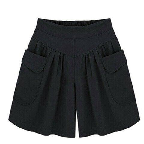 Beach Casual Hot Shorts Elastic Waistband - dressowy
