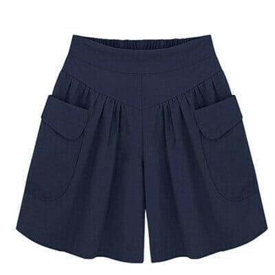 Beach Casual Hot Shorts Elastic Waistband - dressowy