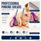 ✨ Time‑Limited Offer ⚡Multipurpose Pinking Shears Serrated Scissors