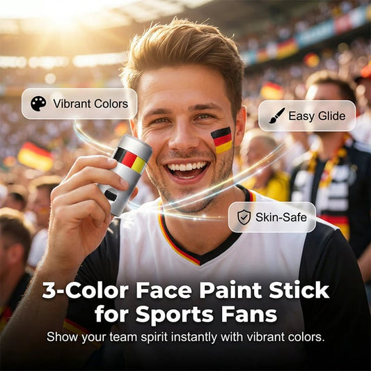 ⚡Early World Cup Promotion 49% OFF - ⚽🏆National Flag Face Paint Stick for Sports Fans