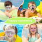 🔥SUMMER GIFT – ONLY £10.99!!🏆#1 Bestselling🏊‍♀️HD children's large frame waterproof and anti-fog swimming goggles