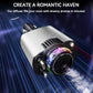 5-in-1 Car Charger & Aroma Diffuser & Starlight Projector – 120W USB-C Fast Charge, Essential Oil Diffuser, Adjustable Ceiling Star Light for Car
