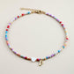 🌈Colorful Beads Initial Choker '18k Gold Plated'💗-🔥Buy 2 Save 30% OFF🔥 - dressowy