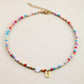 🌈Colorful Beads Initial Choker '18k Gold Plated'💗-🔥Buy 2 Save 30% OFF🔥 - dressowy