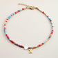 🌈Colorful Beads Initial Choker '18k Gold Plated'💗-🔥Buy 2 Save 30% OFF🔥 - dressowy