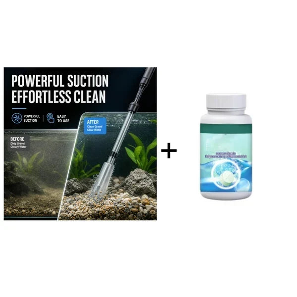 🐟Electric Aquarium Gravel Cleaner