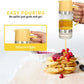 🍯9oz No-Drip Glass Honey & Syrup Dispenser – Mess-Free, Easy Pour & Perfect for Kitchen & Breakfast  ✨ 🍽️