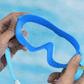 🔥SUMMER GIFT – ONLY £10.99!!🏆#1 Bestselling🏊‍♀️HD children's large frame waterproof and anti-fog swimming goggles