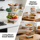🍓2-Tier / 3-Tier Fruit Basket, Countertop Fruit Bowl (Includes Stand)