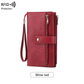 Women's long wallet, stylish clutch, elegant solid color RFID blocking leather wallet👛