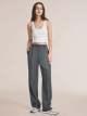 HIGH WAIST TAILORED WIDE LEG PANTS - dressowy