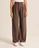 HIGH WAIST TAILORED WIDE LEG PANTS - dressowy