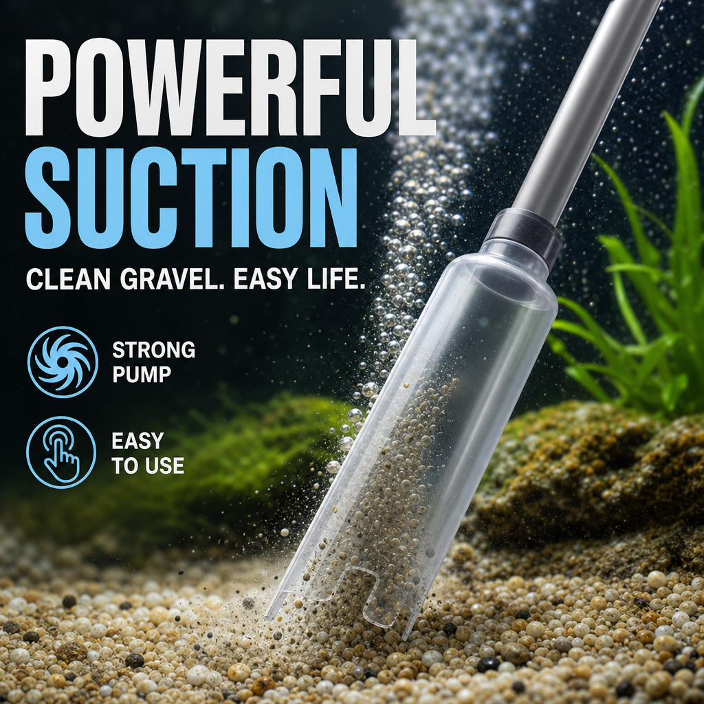 🐟Electric Aquarium Gravel Cleaner