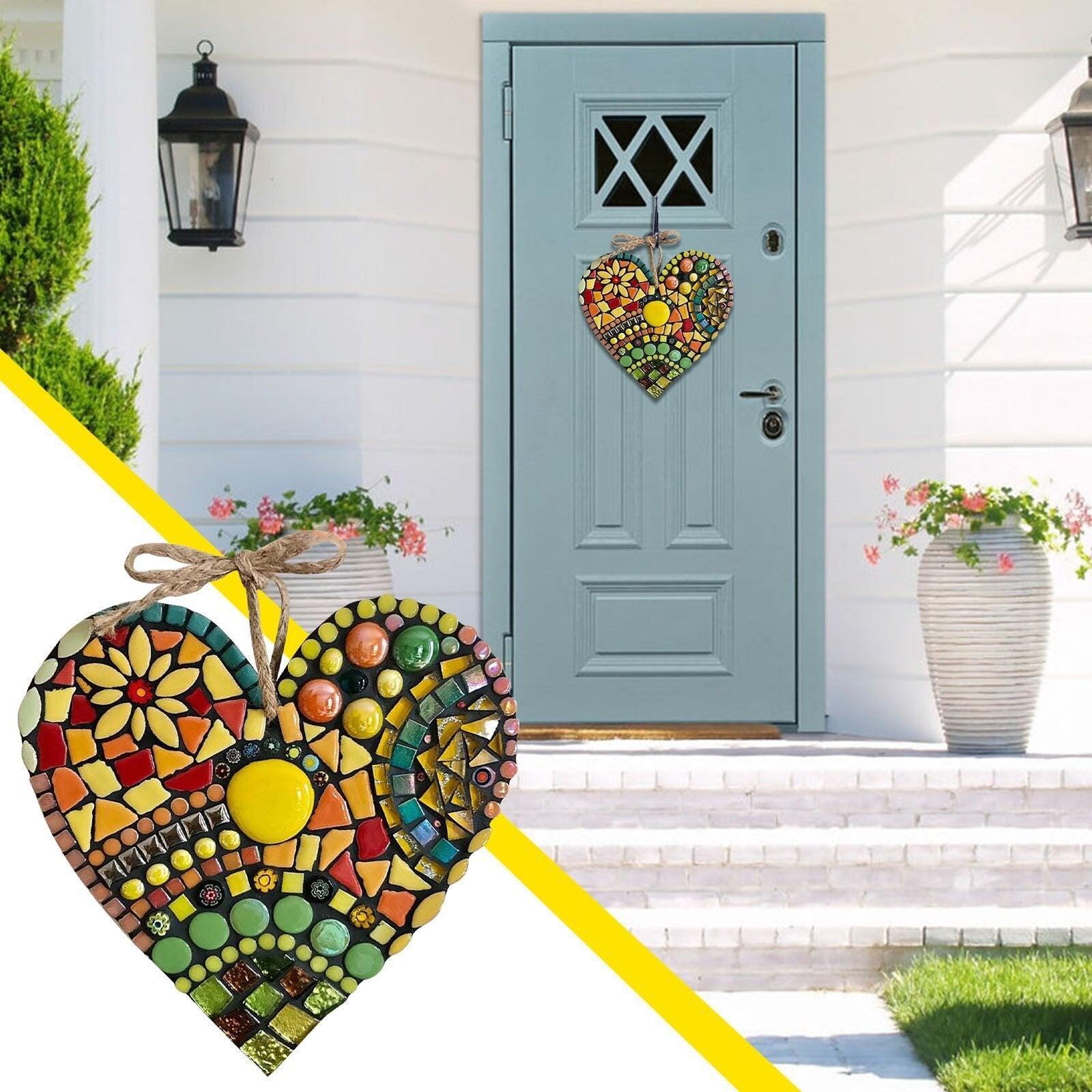(🔥Hot sale-40% Off🔥)Large garden mosaic heart - dressowy
