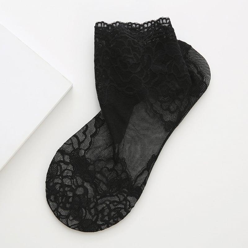 Ladies Fashion Lace Socks - dressowy