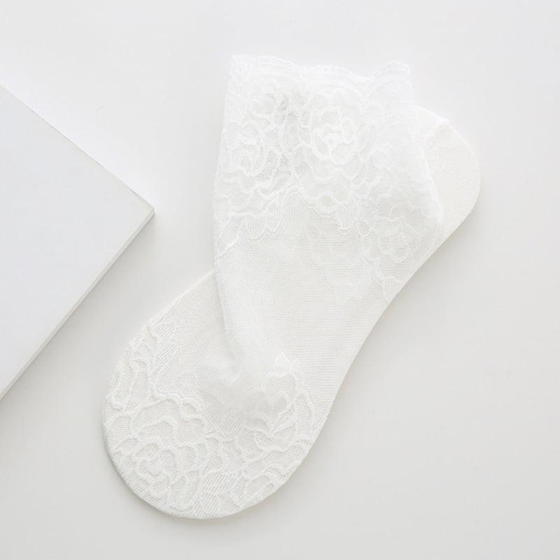 Ladies Fashion Lace Socks - dressowy