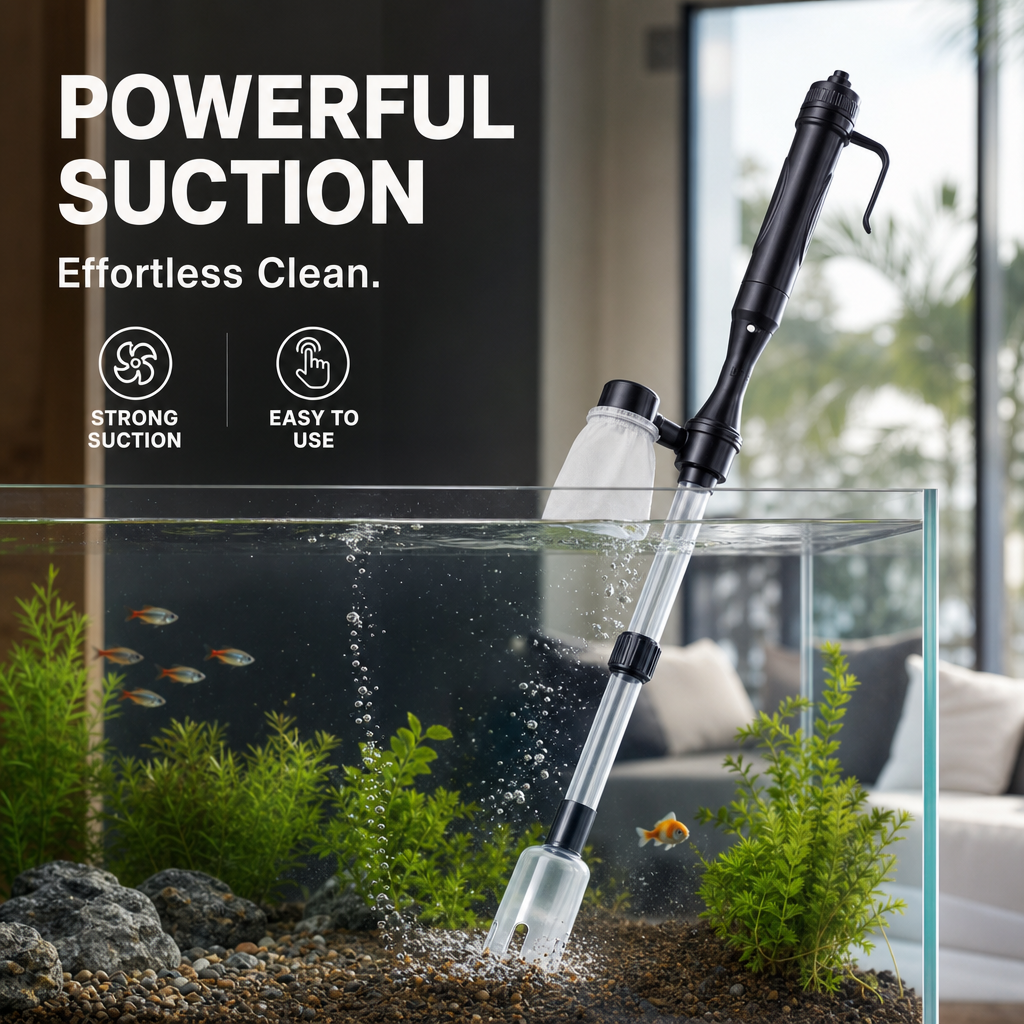 🐟Electric Aquarium Gravel Cleaner