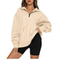 plus size baggy pocket hoodie - dressowy