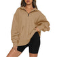 plus size baggy pocket hoodie - dressowy