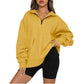 plus size baggy pocket hoodie - dressowy