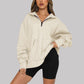 plus size baggy pocket hoodie - dressowy