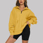 plus size baggy pocket hoodie - dressowy