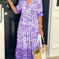 💝Hot sale-70% OFF💝🔥V-neck cozy Bohemian Latest Style Dress