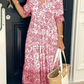 💝Hot sale-70% OFF💝🔥V-neck cozy Bohemian Latest Style Dress