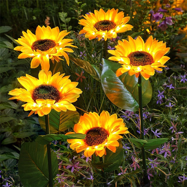 🌻Sunflower Solar Garden Stake Led Lights
