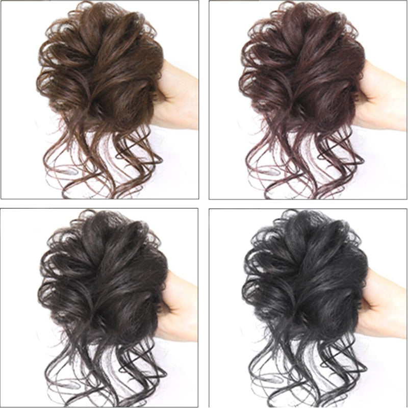 BUY 1 GET 1 FREE+Small gifts!🎁 Effortless Messy Bun Scrunchie – Instant Volume & Curls