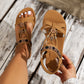 👡Hot Sale Promotion 49% OFF✨-Women's Round Toe Flat Breathable Sandals