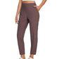 Women’s High-Waisted Zip-Pocket Trousers 👖 – 4-Way Stretch, Tummy Control, Breathable Quick-Dry, 6 Colours, S-3XL