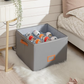 👟 Fabric Shoe Organizer Storage Box – Foldable, Large Capacity, Dustproof & Breathable for Closet & Bedroom 🧺✨