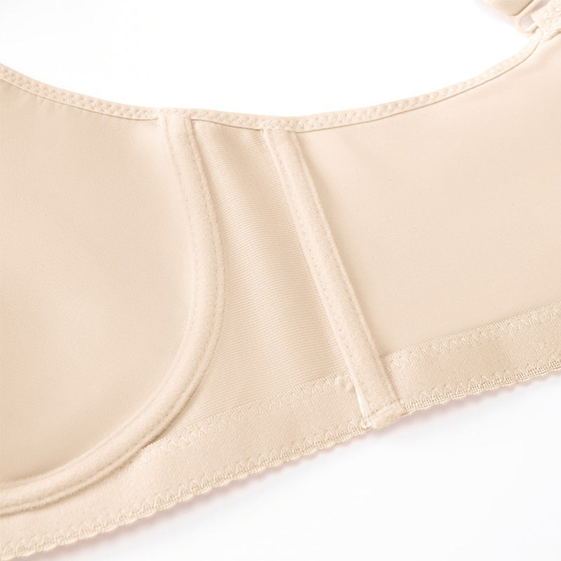 🏆 Last Day Special Price £10.99! 💐Women's Elegant Sheer Full Coverage Plus Size Bra