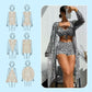 👙49% OFF NOW! 🔥 Women's 3-Piece Geometric Print Swimwear Set – Trendy Design, Comfortable Fit & Perfect for Beach Days 🏖️