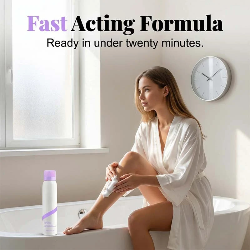 Hair Removal Cream, Deep Root Removal, 5-10min Fast, Moisturizing & Nourishing, Gentle Herbal with Aloe & Portulaca, for Legs Arms Underarms Chest, Safe for Sensitive Skin
