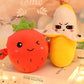 🎁Super Cute Musical Doll 🍌 Fruit Sensor Beat Interactive Doll🎵