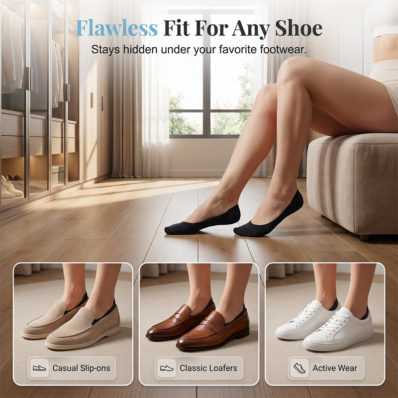 Ultra-Low Cut Cooling Liner Socks