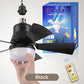 2-in-1 Portable Ceiling Fan & Light With Remote Control💡