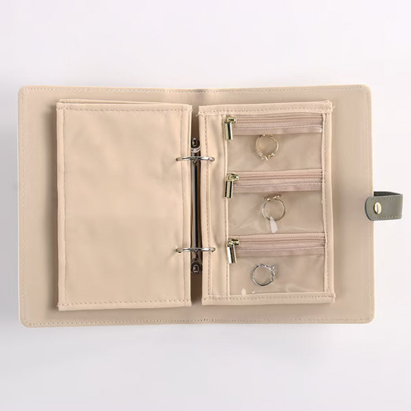 🔥Last Day Sale 49% OFF🔥Elegant Portable Checkered Jewelry Storage Bag📿📿
