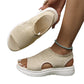 👡49% OFF NOW ! 💐 Women's Breathable Knit Platform Sandals – Air-permeable knit upper, cushioned sole & lightweight comfy summer footwear ✨