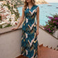 👗Last Day Sale 49% OFF👗Women's Sleeveless V-Neck Maxi Dress with Side Slit