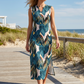 👗Last Day Sale 49% OFF👗Women's Sleeveless V-Neck Maxi Dress with Side Slit