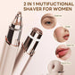🔥Last Day Sale 49% OFF-2 In 1 Facial Hair Remover & Eyebrow Trimmer🎁🎁