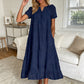 ☀️☀️Last Day Sale 49% OFF-Women's Elegant V-Neck Short Sleeve Dress