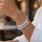 ✨ 49% OFF NOW! 🏆 Adjustable Silver Bell Charm Bangle Bracelet – Delicate & jingly – Lightweight, tarnish-resistant & perfect for daily wear or gifting 🔔