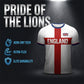 ⚽️⚽️World Cup Mega Sale - 49% OFF England Football Tee – Red Cross & Flag Graphic, Athletic Fit, Breathable for World Cup 2026 🏆⚽