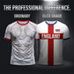 ⚽️⚽️World Cup Mega Sale - 49% OFF England Football Tee – Red Cross & Flag Graphic, Athletic Fit, Breathable for World Cup 2026 🏆⚽