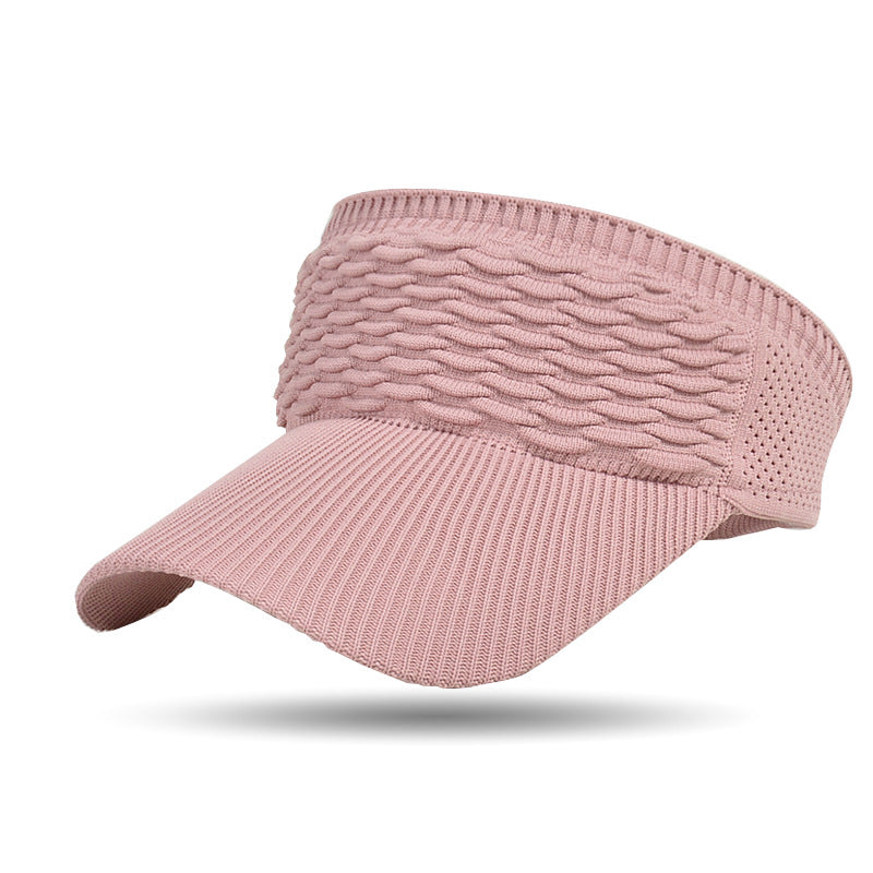 🔥Last Day Sale 49% OFF-Women's Breathable Knit Sun Visor Hat